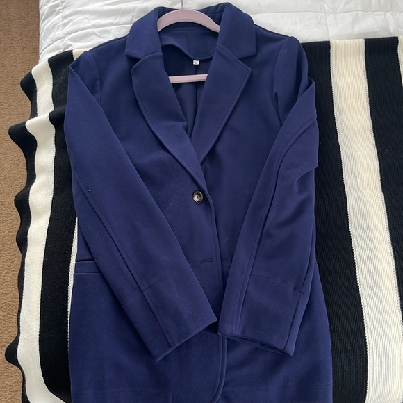 Blue women’s blazer - Picture 3 of 5